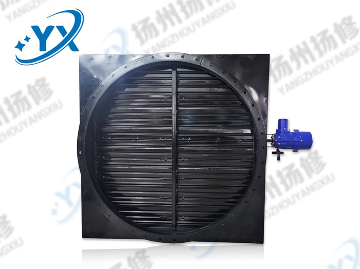 DN1800 Q235材質(zhì)電動(dòng)防腐密閉風(fēng)閥 