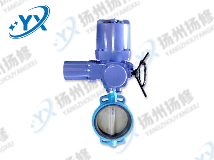 電動(dòng)對(duì)夾蝶閥D971